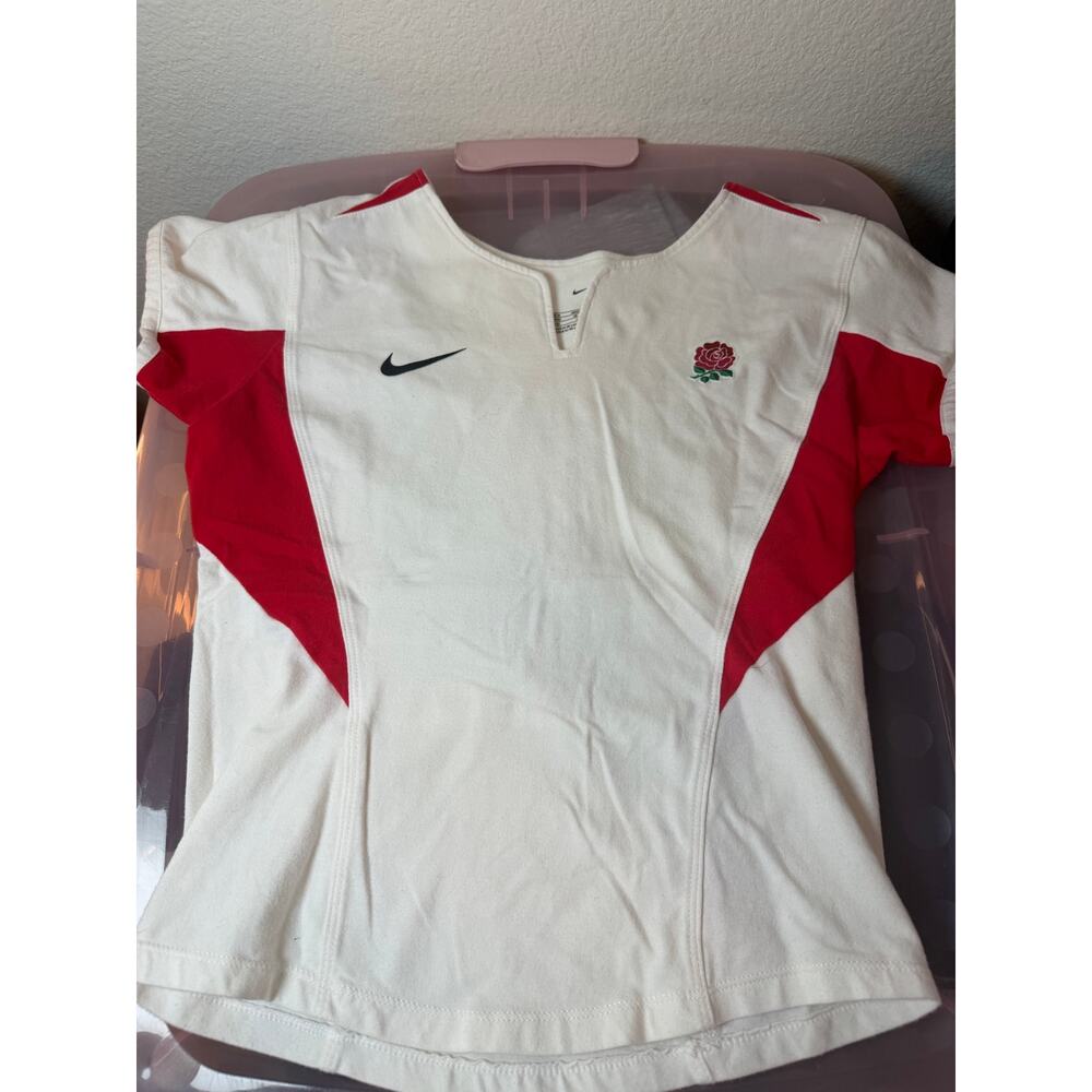 Nike England Rugby Union World Cup 2003 home shirt